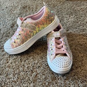 Twinkle Toes Glitter Sneakers